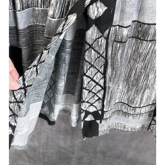 Jams World Womens Maxi Dress Size XSmall W335-Nori‎ Geometric USA Beach Resort - Picture 6 of 11